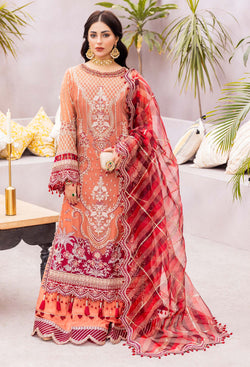 Hayat - Luxury Embroidered Chiffon