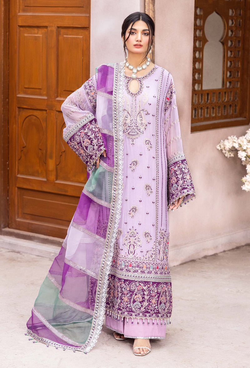 Bag E Bahaar - Luxury Embroidered Chiffon